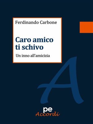 cover image of Caro amico ti schivo